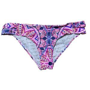 Marilyn Monroe‎ Swim Bikini Pink Summer Multi Bottom Swimsuit SIZE Small NWT